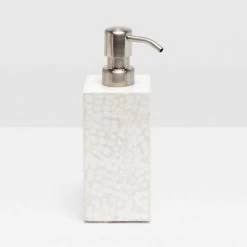 Callas Lacquered Cracked Eggshell Bath Collection -Home Furnishings 01CALL WH SPSS m0 1