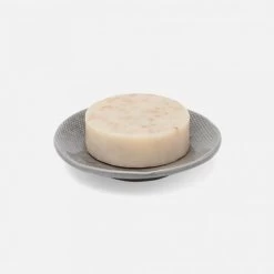 Cordoba Grey Burlap Bath Collection -Home Furnishings 01cord gr sdrs m0 1