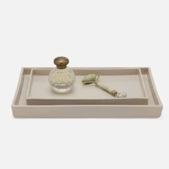 Cordoba Sand Burlap Bath Collection -Home Furnishings 01cord snd trrs m0 1 1