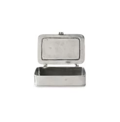 “XOXO” Pewter Box -Home Furnishings 1355.1inside
