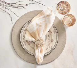 Croco Placemat, Sand -Home Furnishings 2022 Fall Kim Seybert Croco 05 700x 700x 78ce0fdd 935d 4c77 ba28 8778f5abbd67