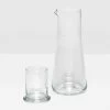 Salford Clear Glass Beaker Carafe