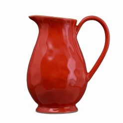 Cantaria Pitcher -Home Furnishings 3530pr cantaria pitcher poppy red skyros designs 1