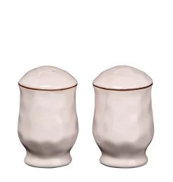Cantaria Salt And Pepper Set -Home Furnishings 3550iv cantaria salt and pepper ivory skyros designs 1