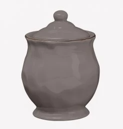 Cantaria Creamer & Covered Sugar -Home Furnishings 3556ch cantaria covered sugar charcoal skyros designs