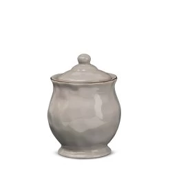 Cantaria Creamer & Covered Sugar -Home Furnishings 3556gr cantaria covered sugar greige skyros designs 1