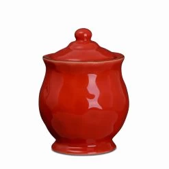 Cantaria Creamer & Covered Sugar -Home Furnishings 3556pr cantaria covered sugar poppy red skyros designs