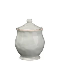 Cantaria Creamer & Covered Sugar -Home Furnishings 3556sb cantaria covered sugar sheer blue skyros designs