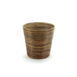 Woven Wastebasket, 9" H