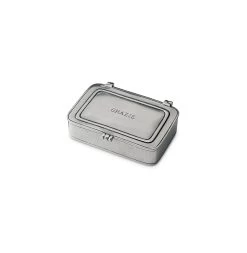 “Grazie” Pewter Box