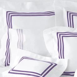 Newport Custom Sheets, Duvet Covers, Coverlets + Shams 15 Newport Custom Sheets, Duvet Covers, Coverlets + Shams -Home Furnishings BEDDING Newport purple custom