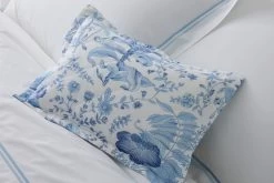 Pomegranate Linen Quilted Coverlets + Shams 6 Pomegranate Linen Quilted Coverlets + Shams -Home Furnishings Bed Pomegranate Linen detail