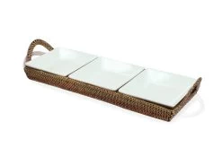 Condiment Server Tray With Porcelain Dish -Home Furnishings CAPRO5LFinal 1600x 997aa6c2 5a29 4644 8c0b 59cacdc60c9f