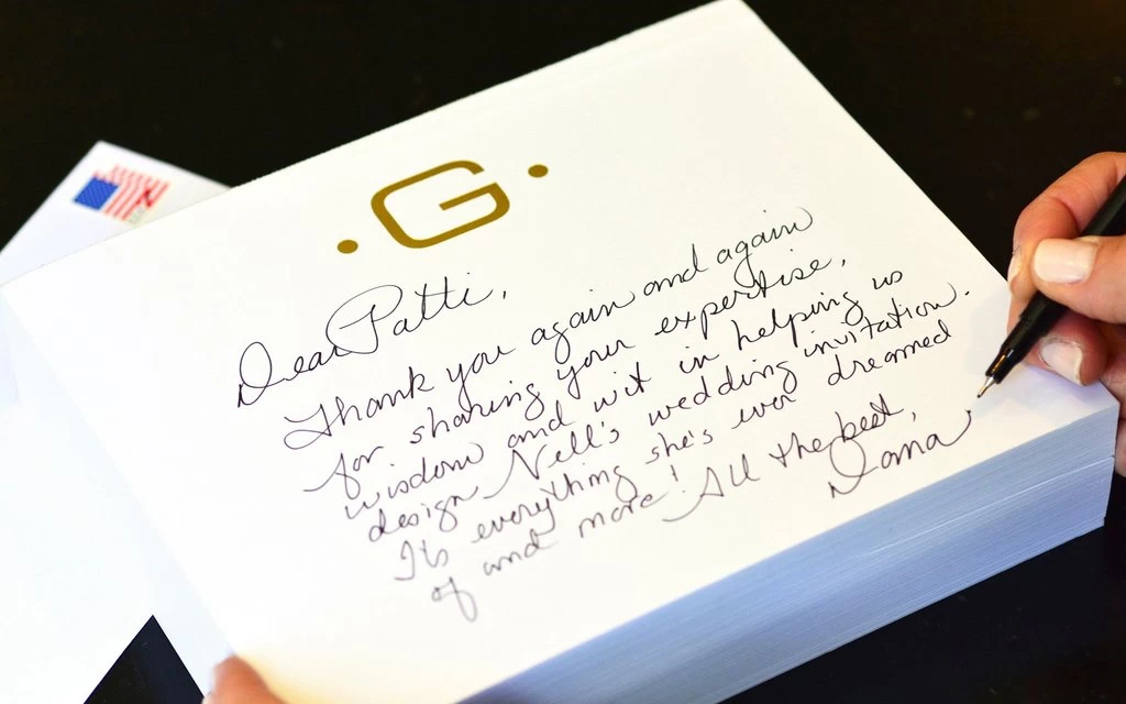 Luxe Gold Initial Notepad 3 Luxe Gold Initial Notepad - Image 3