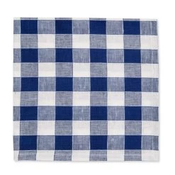 Winter Gingham Napkin - Oxford