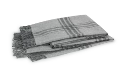 Diego Alpaca Throw -Home Furnishings Diego Throw Charcoal