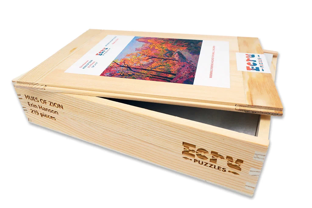 Ecru Puzzles - Erin Hanson Hues Of Zion Wooden Jigsaw Puzzle 5 Ecru Puzzles - Erin Hanson Hues Of Zion Wooden Jigsaw Puzzle - Image 5