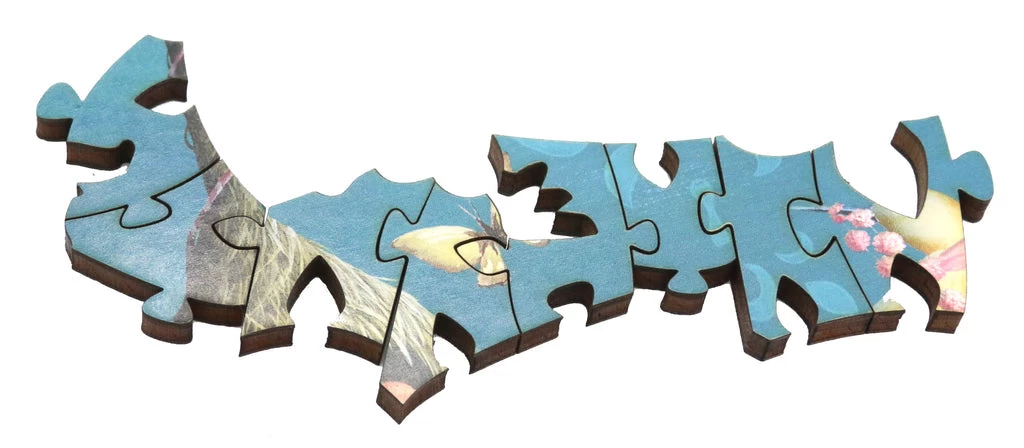 Ecru Puzzles - Heather Gauthier Sky Village Wooden Jigsaw Puzzle 4 Ecru Puzzles - Heather Gauthier Sky Village Wooden Jigsaw Puzzle - Image 4