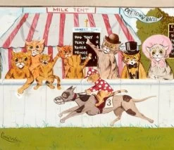 Louis Wain Cat Town Races Wooden Jigsaw Puzzle -Home Furnishings LouisWainCatTownRaces crop2 1024x1024 31b0e992 52d1 4b7d b12e b290a5c3f4b1
