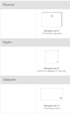 Apollo Stripe Napkins, Placemats, Tablecloths, And Runners -Home Furnishings Matouktabletopmonogramplacement 9736644c fc98 42d2 9711 3bff847a45c7