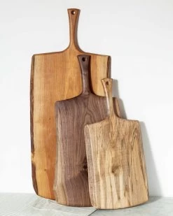 Cherry Serving Board With Handle