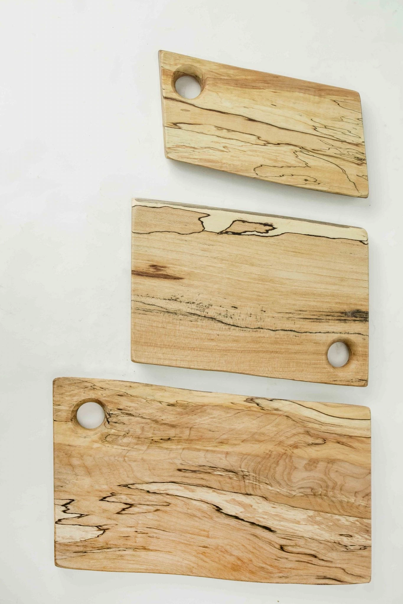 Spalted Maple Live Edge Rectangular Serving Board 2 Spalted Maple Live Edge Rectangular Serving Board - Image 2