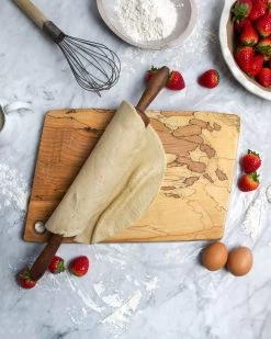 Spalted Maple Live Edge Rectangular Serving Board