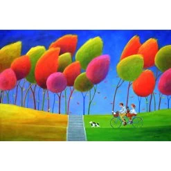 Iwona Lifsches Riders On The Storm Wooden