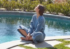 Kiran Bath Robe -Home Furnishings Robe model Kiran