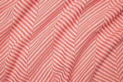 Costa Herringbone Throw -Home Furnishings SFERRA COSTA THROW CORAL TEXTURE v1