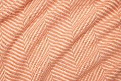 Costa Herringbone Throw -Home Furnishings SFERRA COSTA THROW PEACH TEXTURE v1