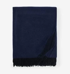 Renna Cashmere Throw 20 Renna Cashmere Throw -Home Furnishings SFERRA RENNA THROW NAVY SILO v2