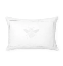 Ronzio Decorative Pillow -Home Furnishings SFERRA RONZIO DEC PILLOW WHITE SILVER SILO v3 847x900 6260f34a 0189 4898 9fed 0cd77779dc51