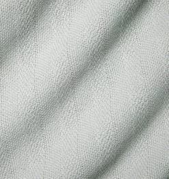 Tavira Tonal Stripe Cotton Blanket -Home Furnishings SFERRA TAVIRA BLANKET FLINT TEXTURE v1