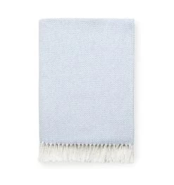 Terzo Cotton Throw + Decorative Pillow -Home Furnishings SFERRA Terzo Throw Ocean Silo v2 web 600x 202a7e4d d9fb 4619 ab7d f194ca330c54