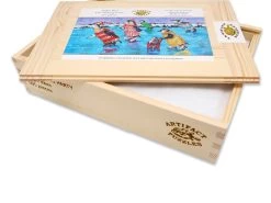 Angie Rees The Skating Party Wooden Puzzle -Home Furnishings SkatingParty1 1024x1024 jpg