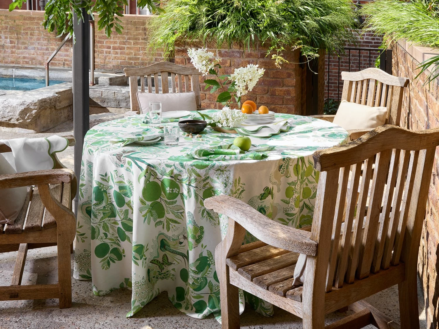 Citrus Garden Table Linens 1 Citrus Garden Table Linens