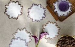 Wave Cocktail Napkin Set