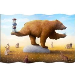 Paul Bond The Yogi Wooden Jigsaw Puzzle