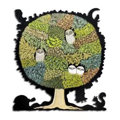 Sandi Rigby Tree Of Wisdom Wooden Jigsaw Puzzle