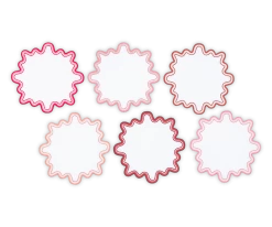 Wave Cocktail Napkin Set -Home Furnishings Wave cocktail Napkin Firenze