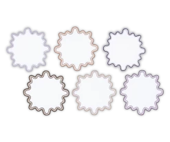 Wave Cocktail Napkin Set -Home Furnishings Wave cocktail Napkin Provence