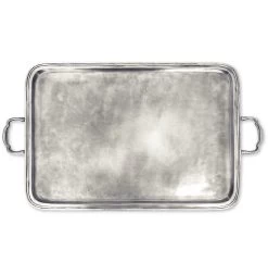 Lago Rectangle Tray With Handles -Home Furnishings a517