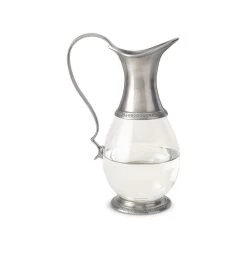 Glass Pitcher With Handle