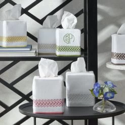 Astor Braid Tissue Box Cover