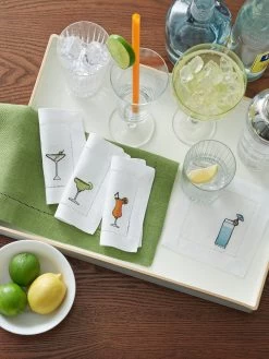 Bevande Cocktail Napkin Set 5 Bevande Cocktail Napkin Set -Home Furnishings bevande lifestyle portrait copy