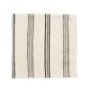 Bistro Stripe Napkin - Grey