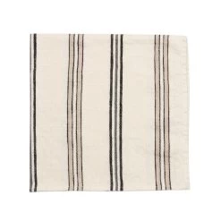 Bistro Stripe Napkin - Grey