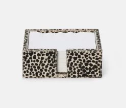 Bandar Cheetah Print Napkin Holders -Home Furnishings bluepheasant bandar luncheonnapkinholder cheetahprint1