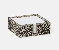 Bandar Cheetah Print Napkin Holders -Home Furnishings bluepheasant bandar luncheonnapkinholder cheetahprint2